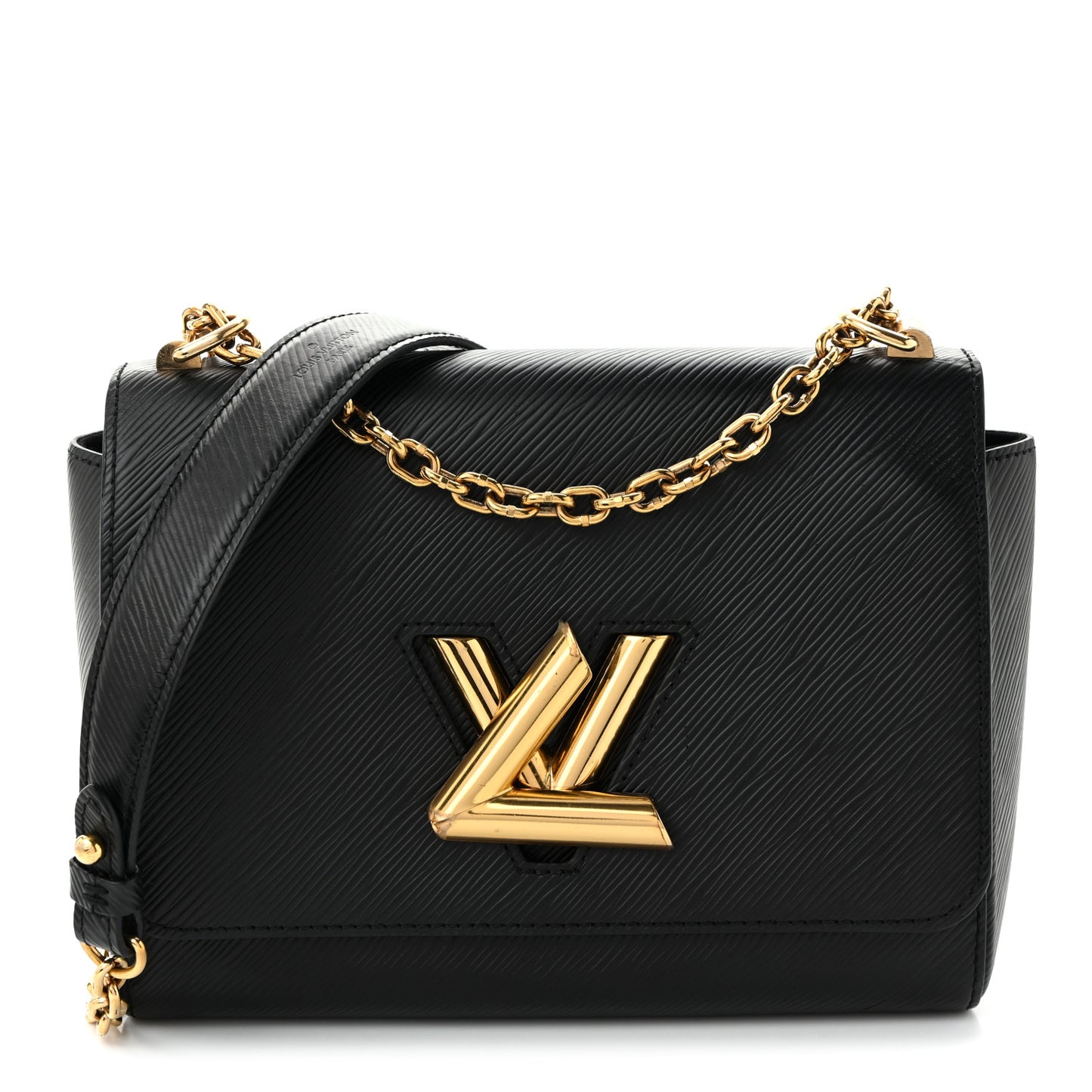Epi Twist Shoulder Bag MM Black