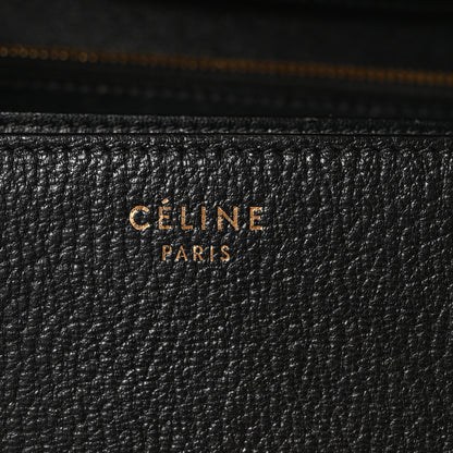 Celine Goatskin Medium Classic Box Flap Bag Black 6 of 10