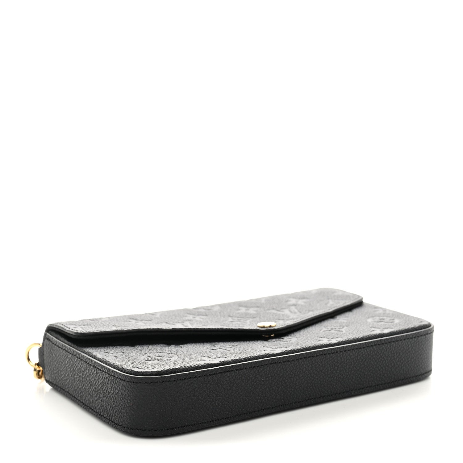 Louis Vuitton Empreinte Pochette Felicie Chain Wallet Black 5 of 10