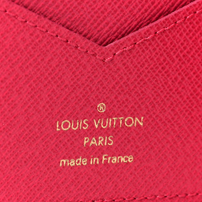 Louis Vuitton Monogram My LV Heritage Passport Cover Fuchsia Black 6 of 8