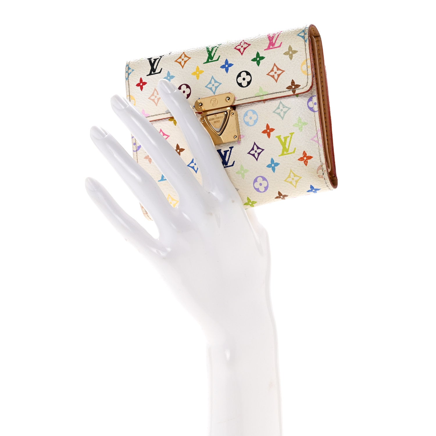 Louis Vuitton Monogram Multicolor Koala Wallet White 2 of 11
