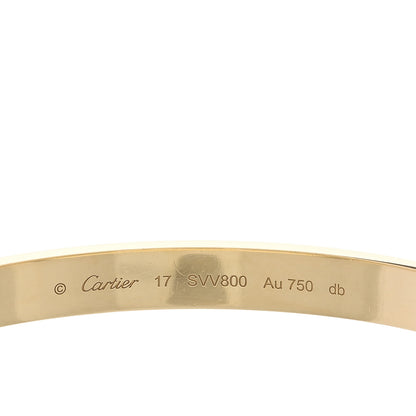 Cartier 18K Yellow Gold LOVE Bracelet 17 16 of 19
