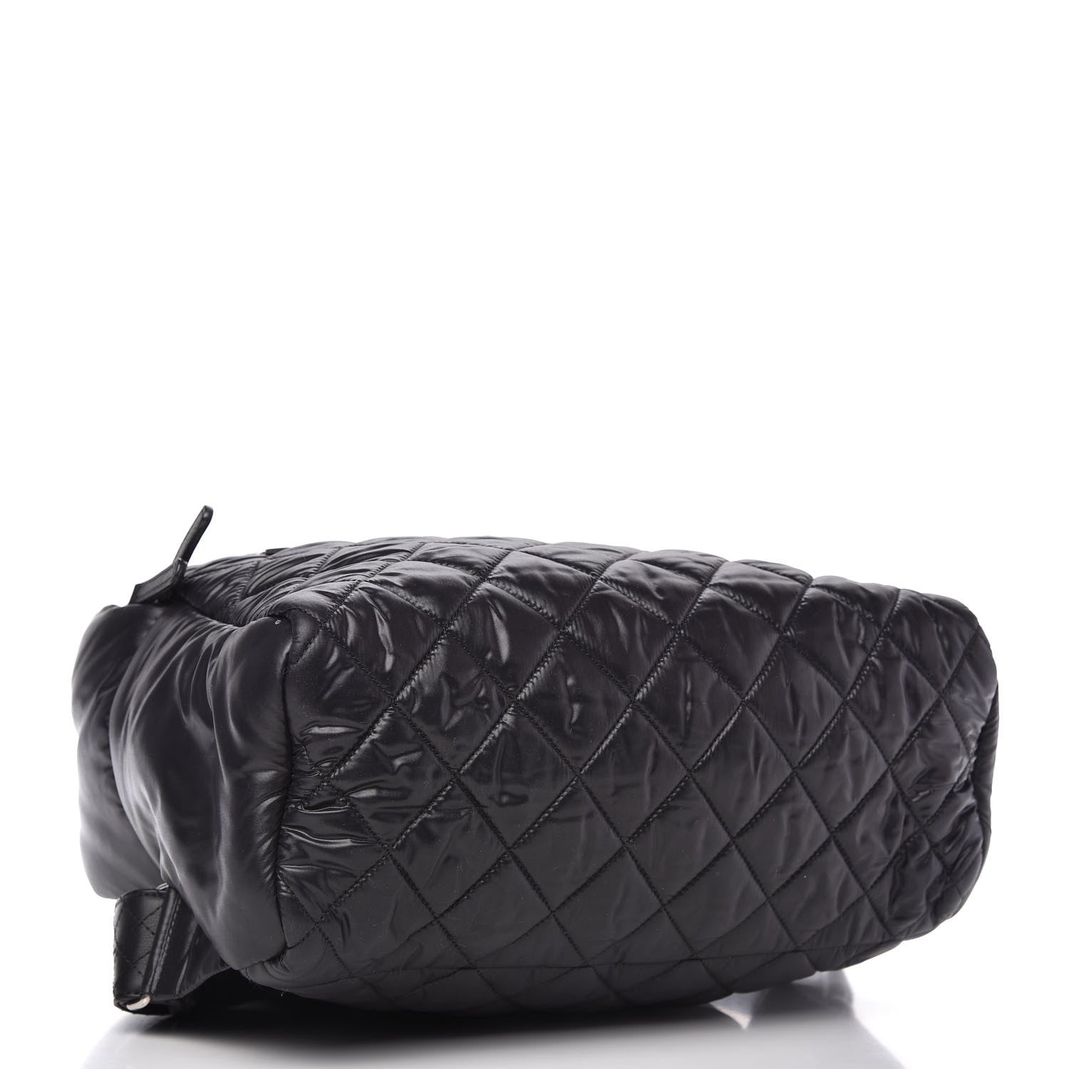 Chanel Nylon Quilted Coco Cocoon Backpack Black 4 of 10