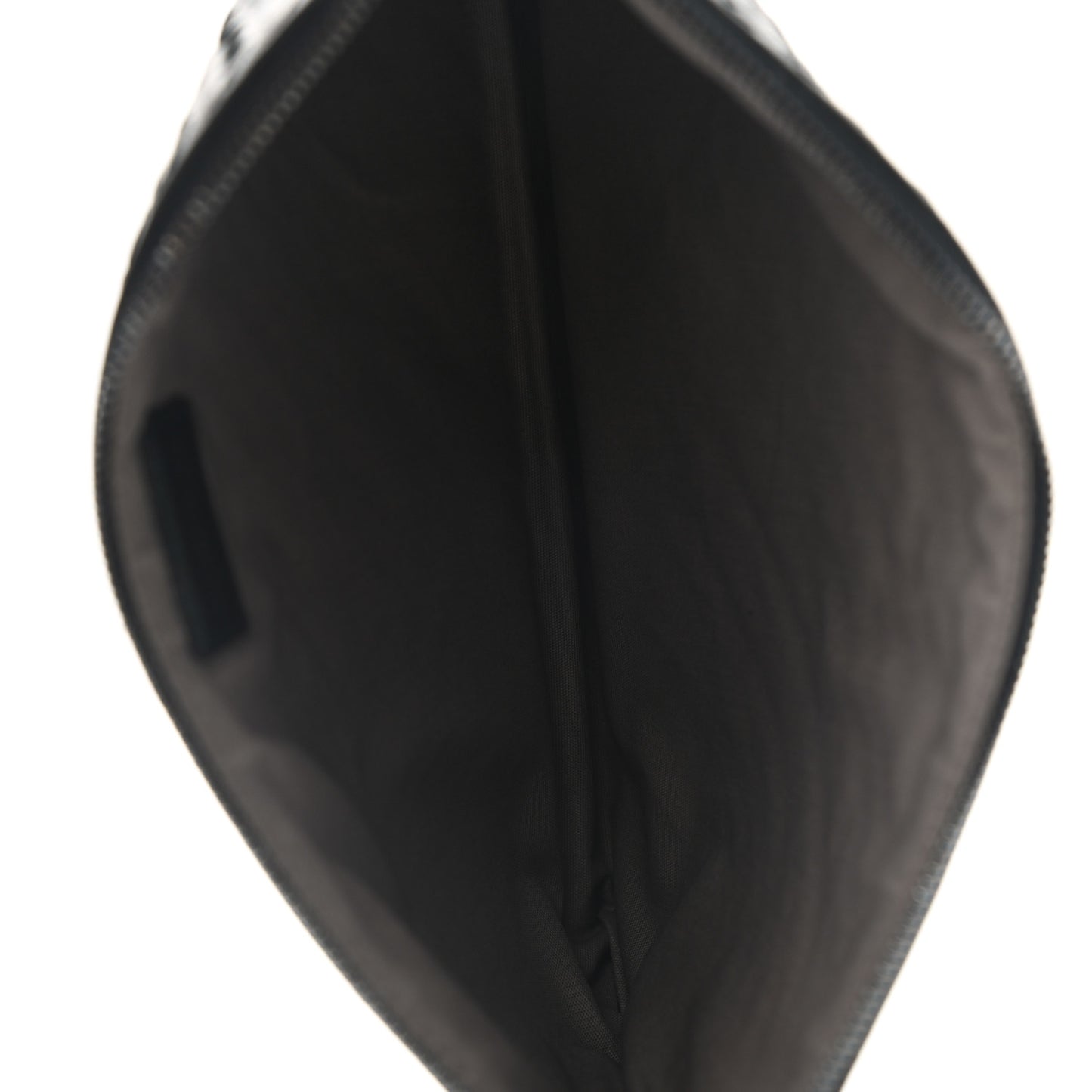 Nappa Intrecciato Medium Zip Pouch Black