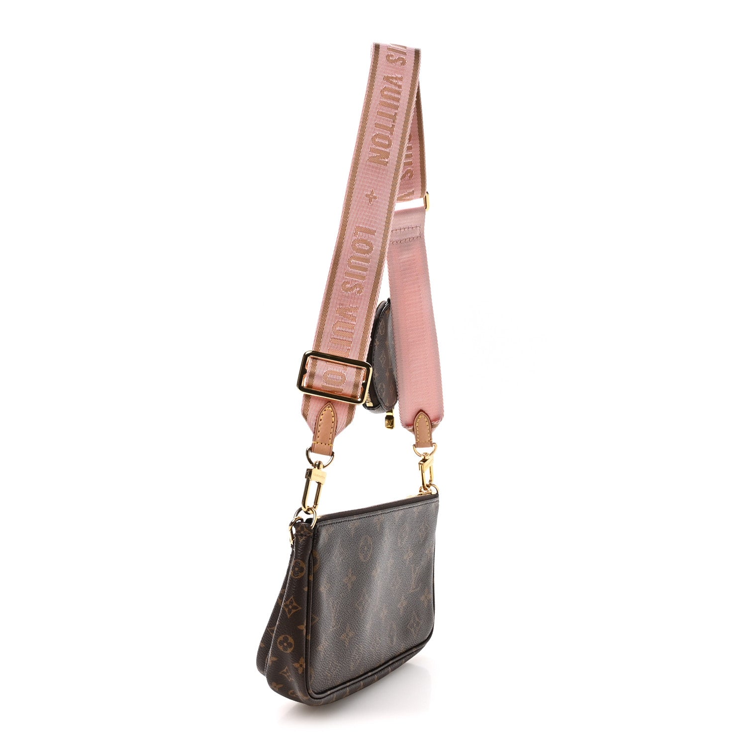 Louis Vuitton Monogram Multi Pochette Accessories Rose Clair 3 of 11