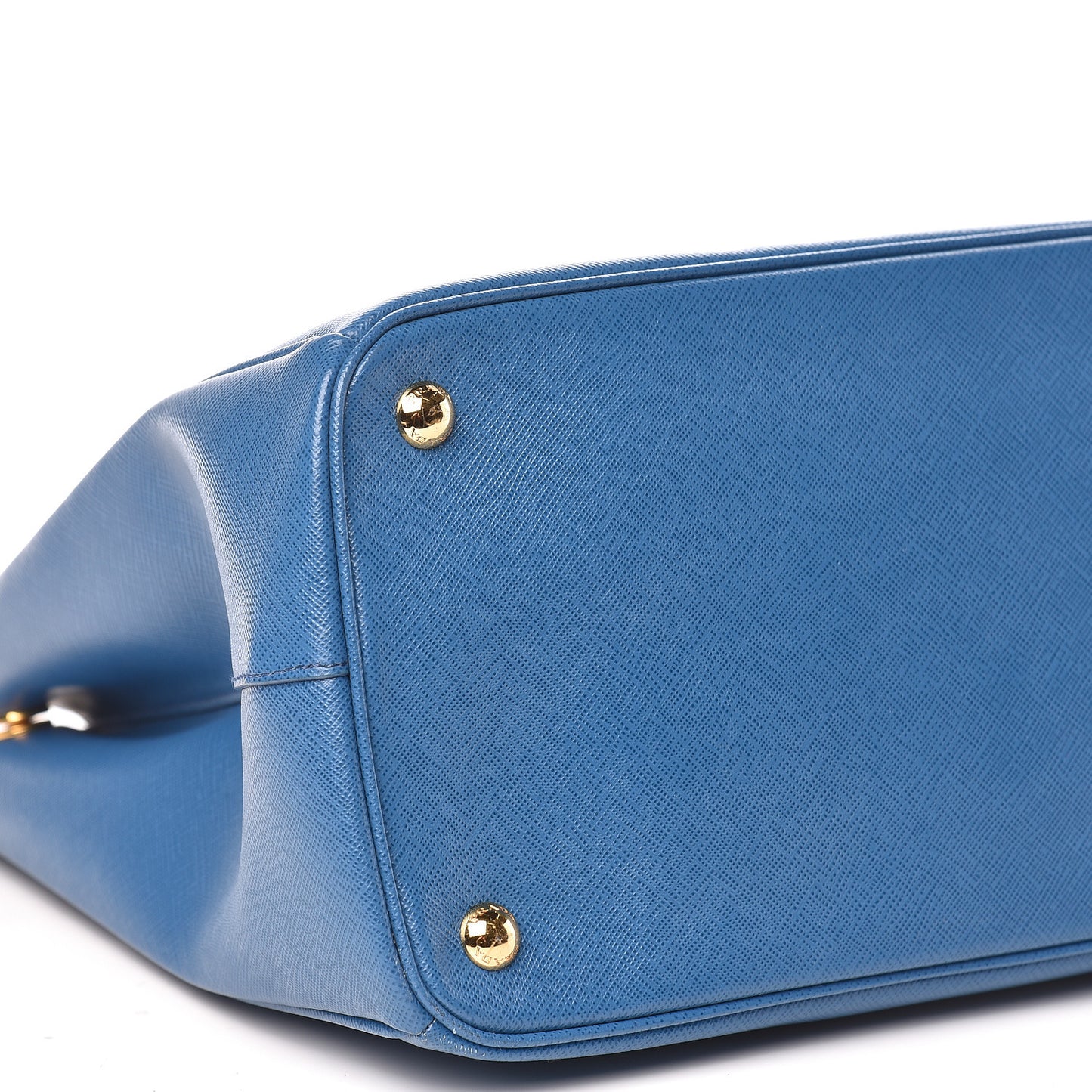 Saffiano Large Galleria Double Zip Tote Cobalto