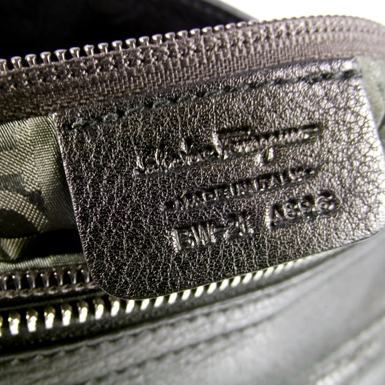 SALVATOREFERRAGAMOLeatherSofiaToteBlack