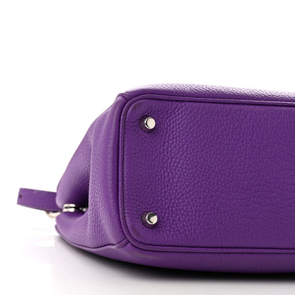Christian Dior Bullcalf Medium Diorissimo Tote Purple 10 of 12
