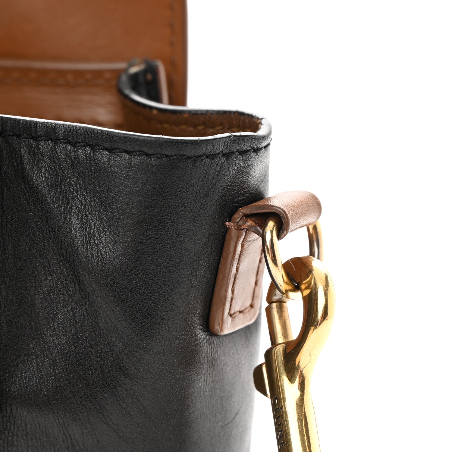 Celine Smooth Calfskin Nano Tri-Color Luggage Brown 20 of 20