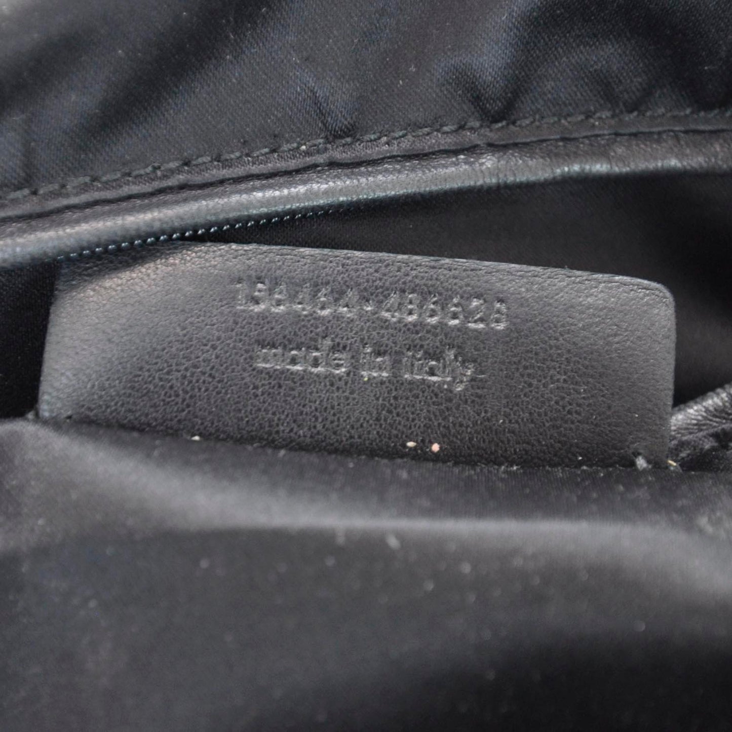 Lizard Embossed Nubuck Large Muse Navy