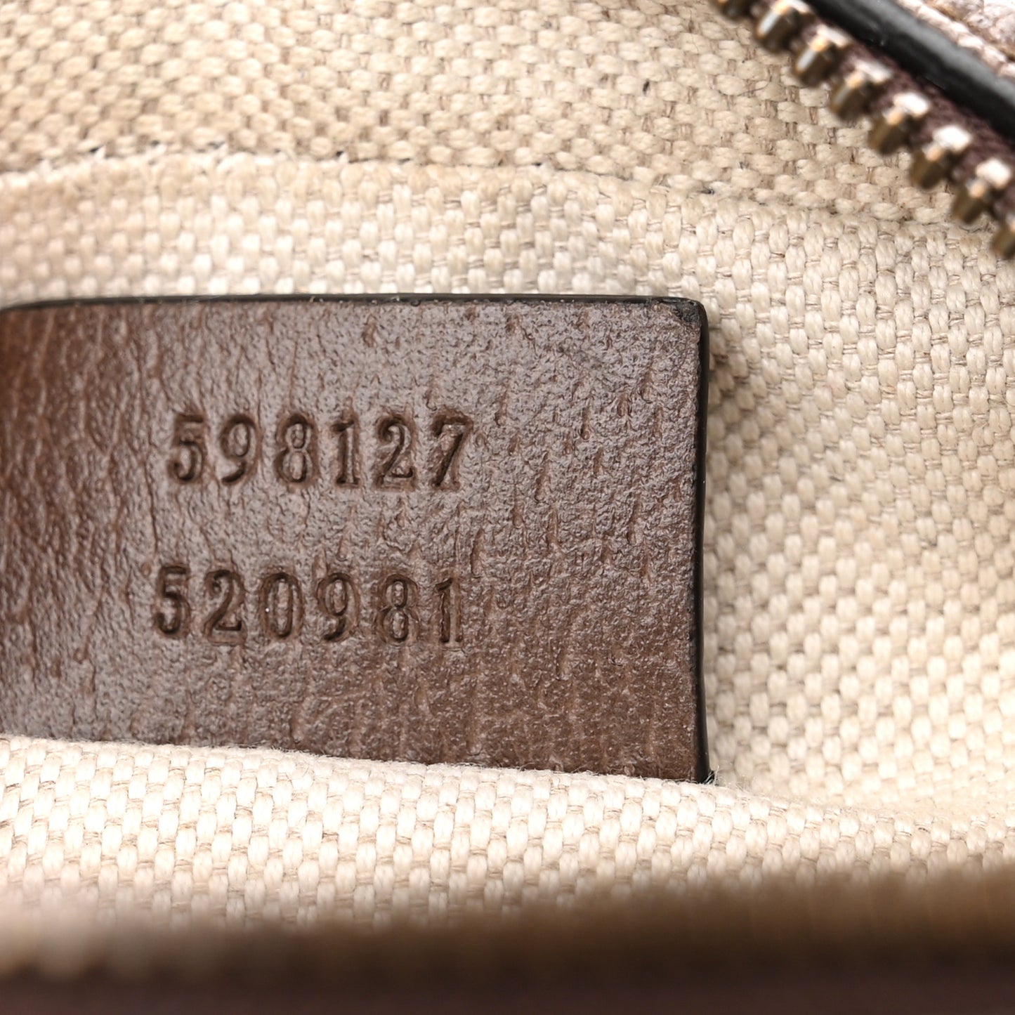 GG Supreme Monogram Web Mini Ophidia Messenger Brown