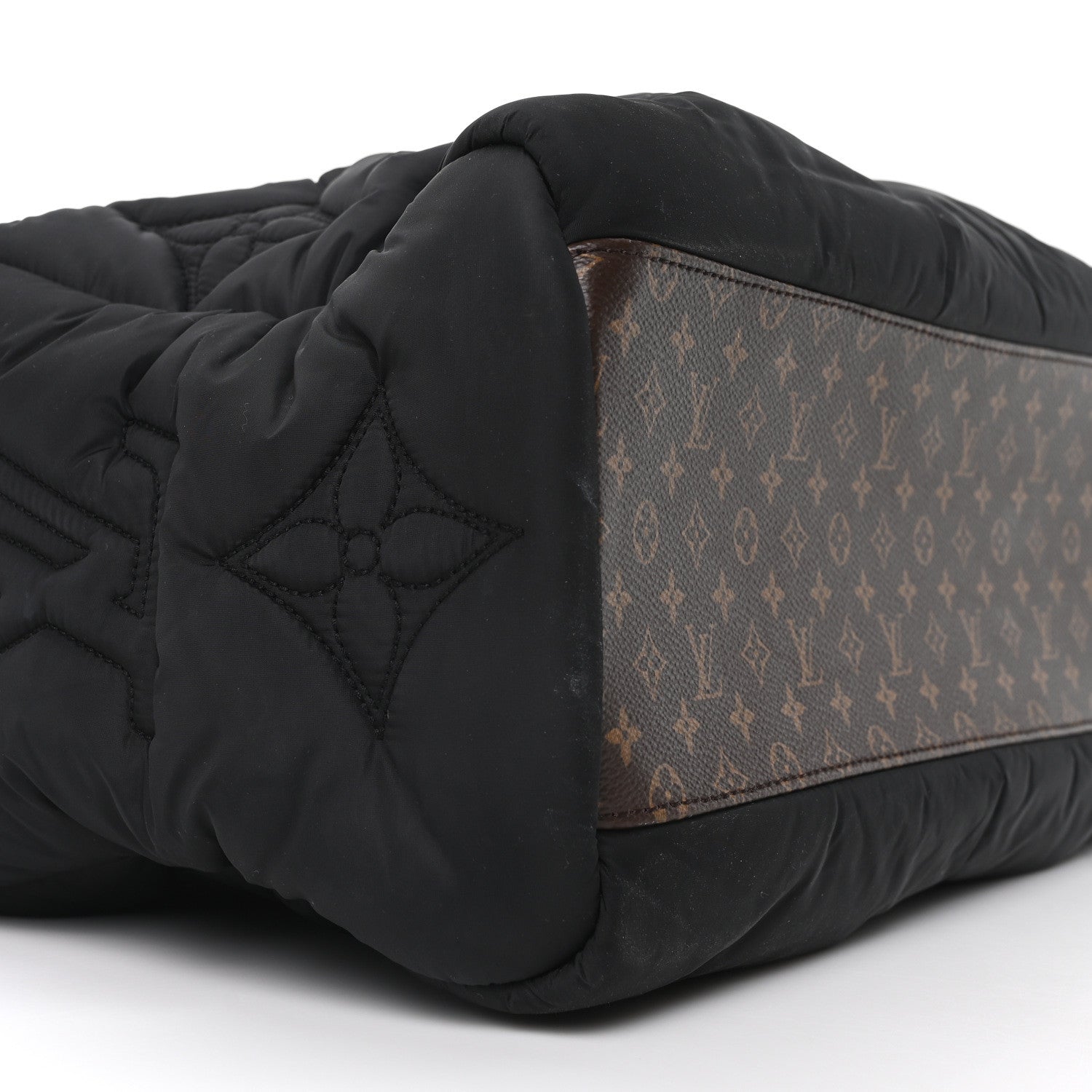Louis Vuitton Econyl Monogram Pillow Giant Onthego MM Black 8 of 9