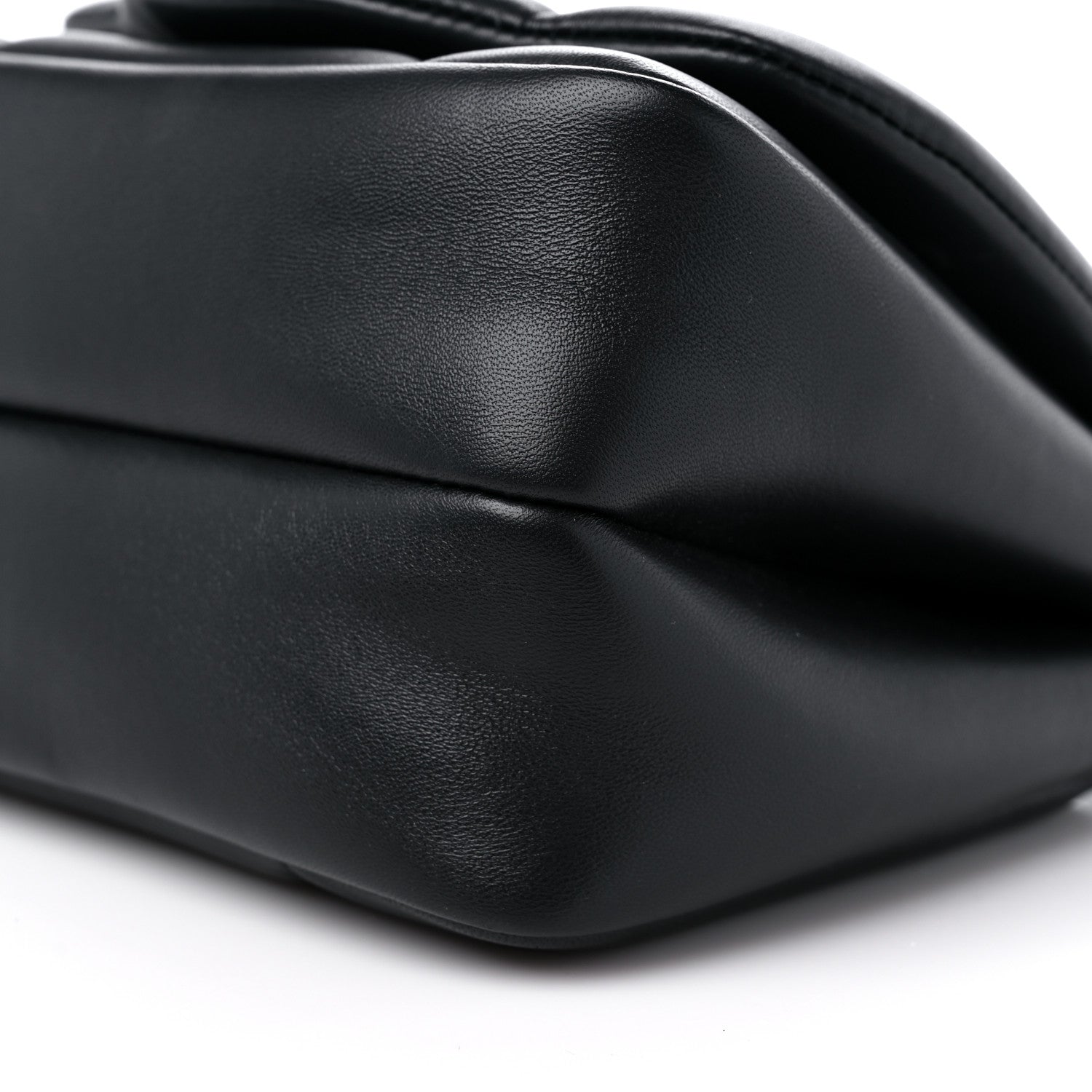 Bulgari X AMBUSH Calfskin Matelasse Serpenti Top Handle Bag Black 8 of 9