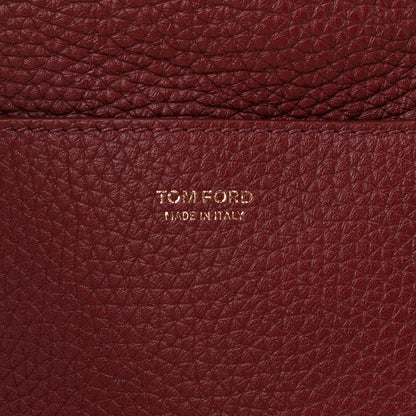 Tom Ford Calfskin Medium Jennifer Crossbody Wine 5 of 10