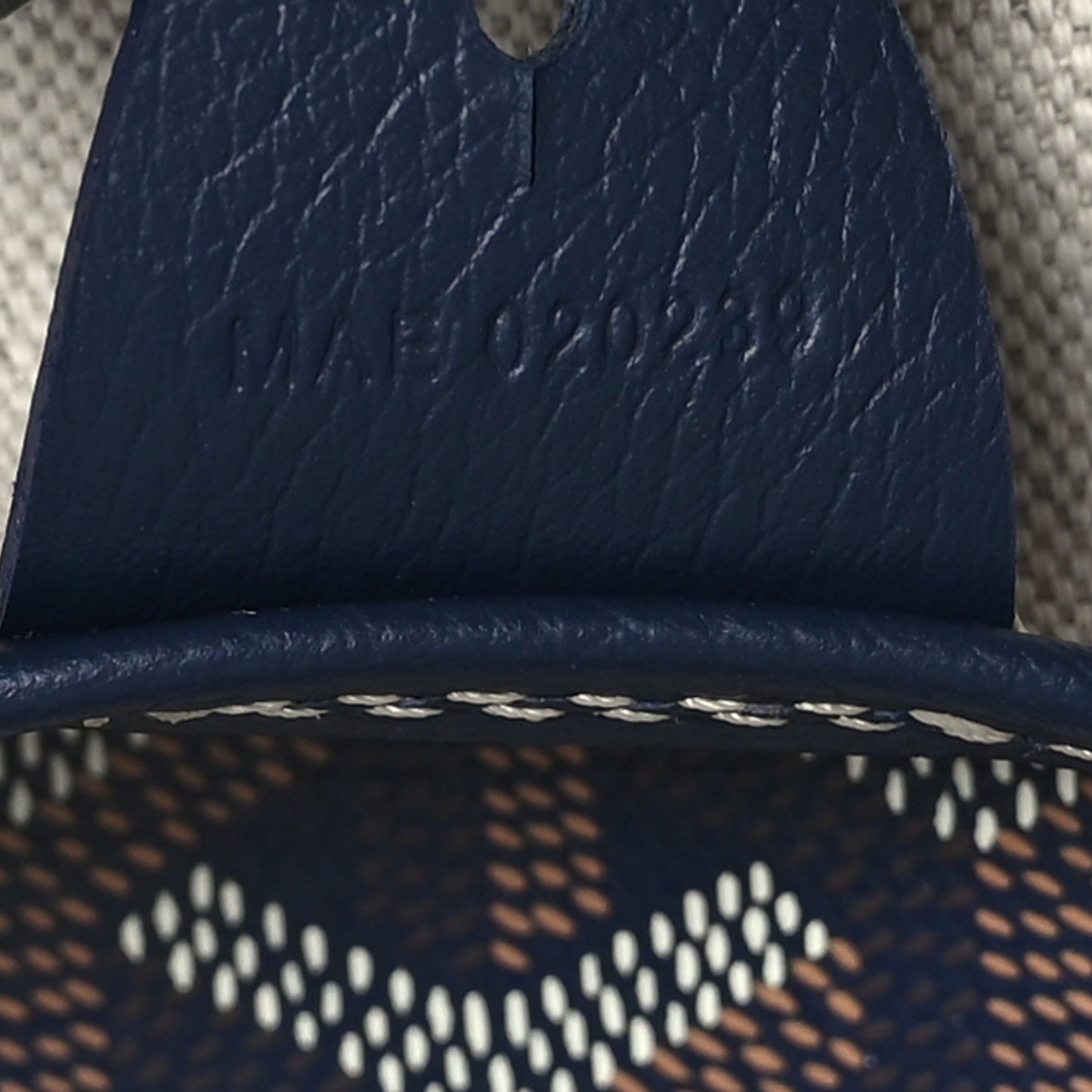 Goyardine Artois MM Navy