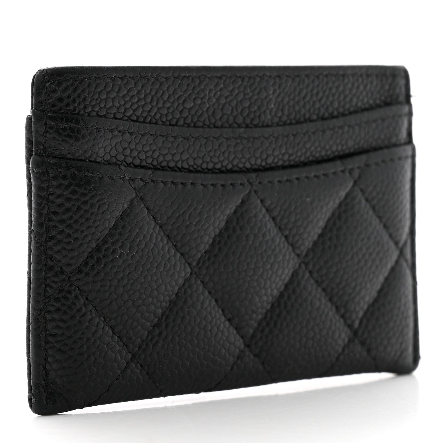 Chanel Caviar Quilted Card Holder Black 3 of 9