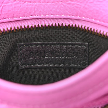 Balenciaga Agneau Arena Classic Hardware Nano Le City White Fuchsia 6 of 12