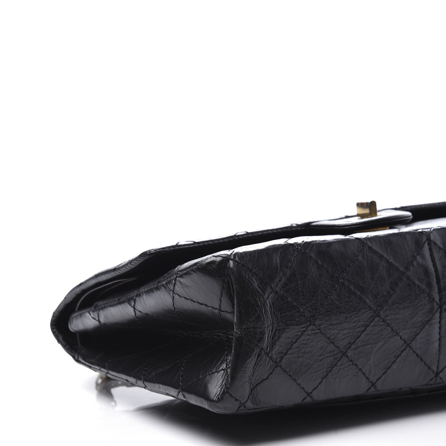 Chanel Aged Calfskin Quilted 2.55 Reissue 226 Flap Black 8 of 11