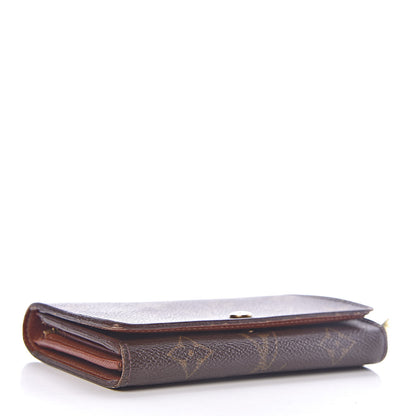 Louis Vuitton Monogram Porte-Monnaie Tresor Wallet 4 of 11