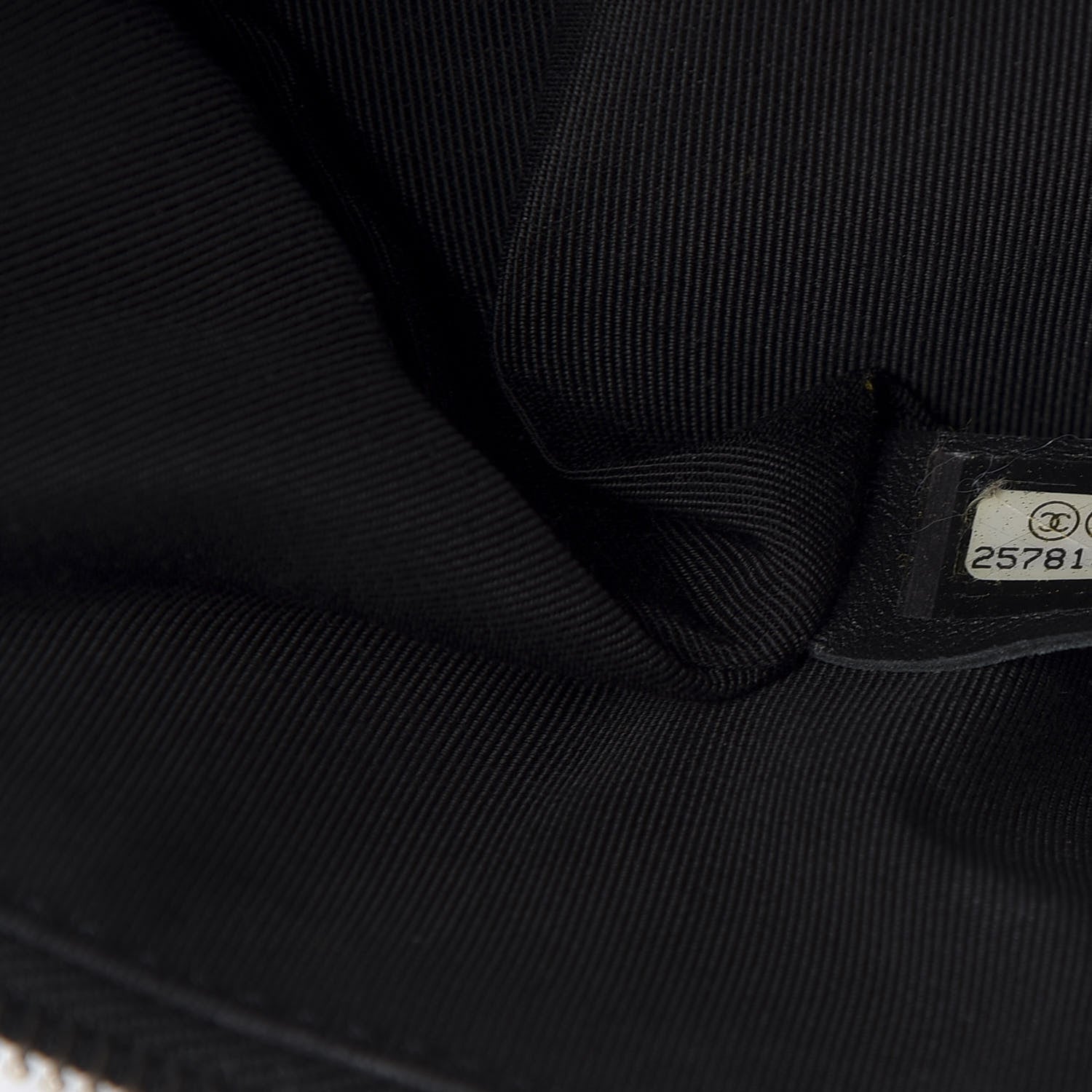 Chanel Crumpled Calfskin PVC Quilted Flap Black 4 of 7