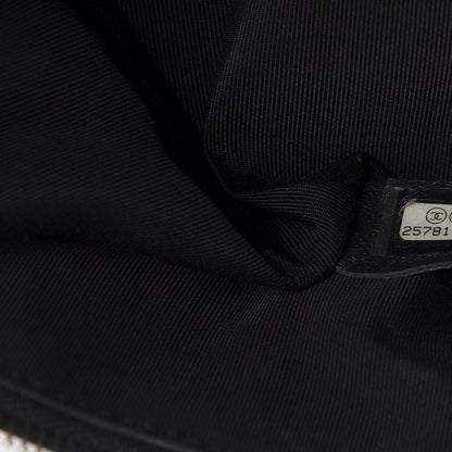 Chanel Crumpled Calfskin PVC Quilted Flap Black 4 of 7