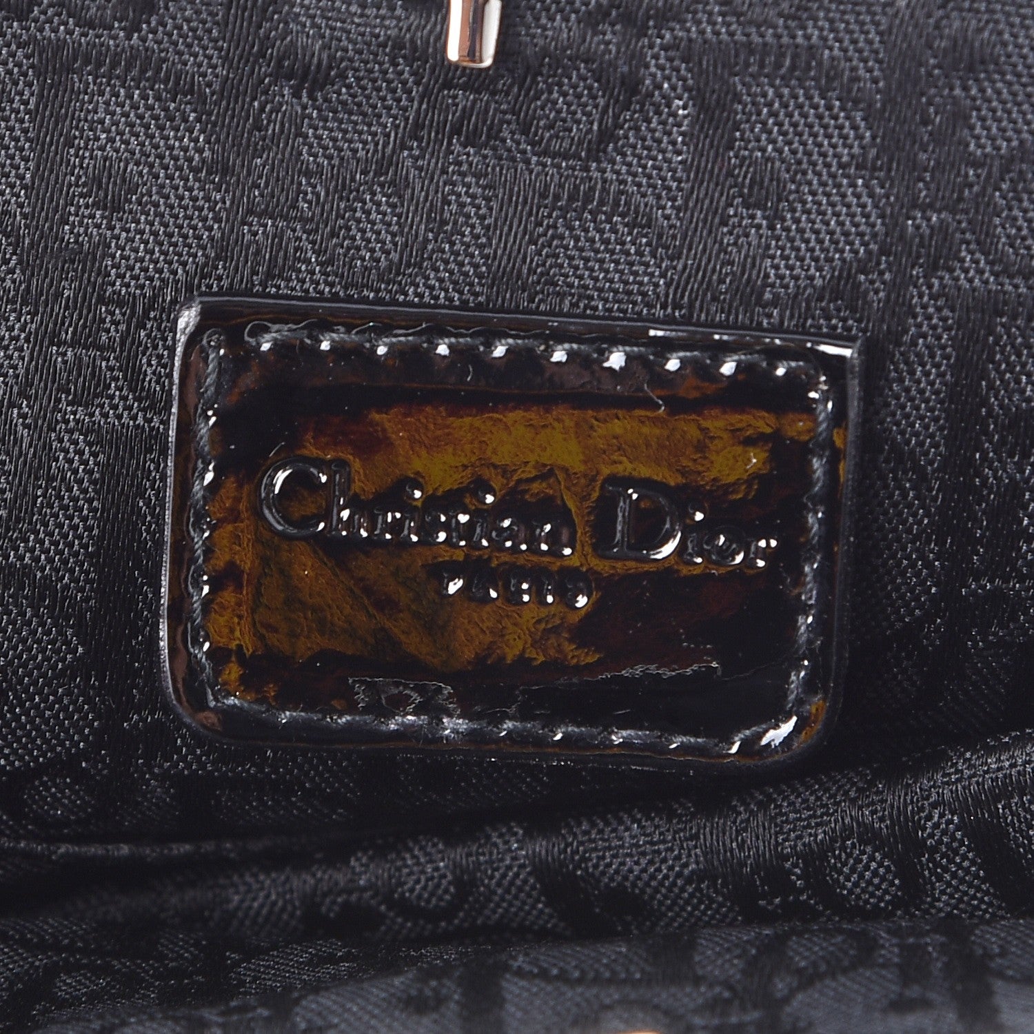 Christian Dior Nylon Mini Saddle Bag Black 7 of 8