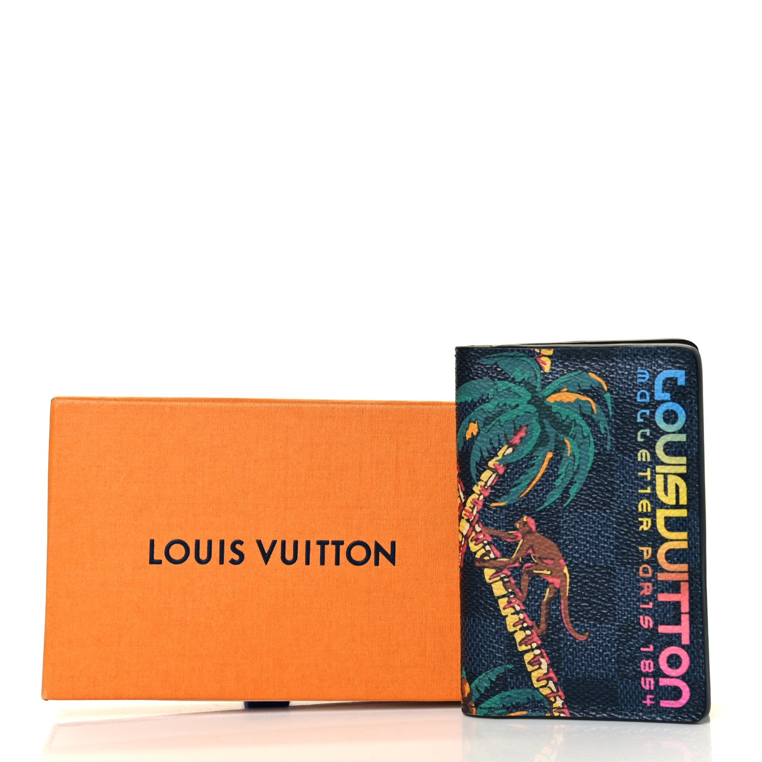 Louis Vuitton Damier Cobalt Jungle Pocket Organizer 5 of 8