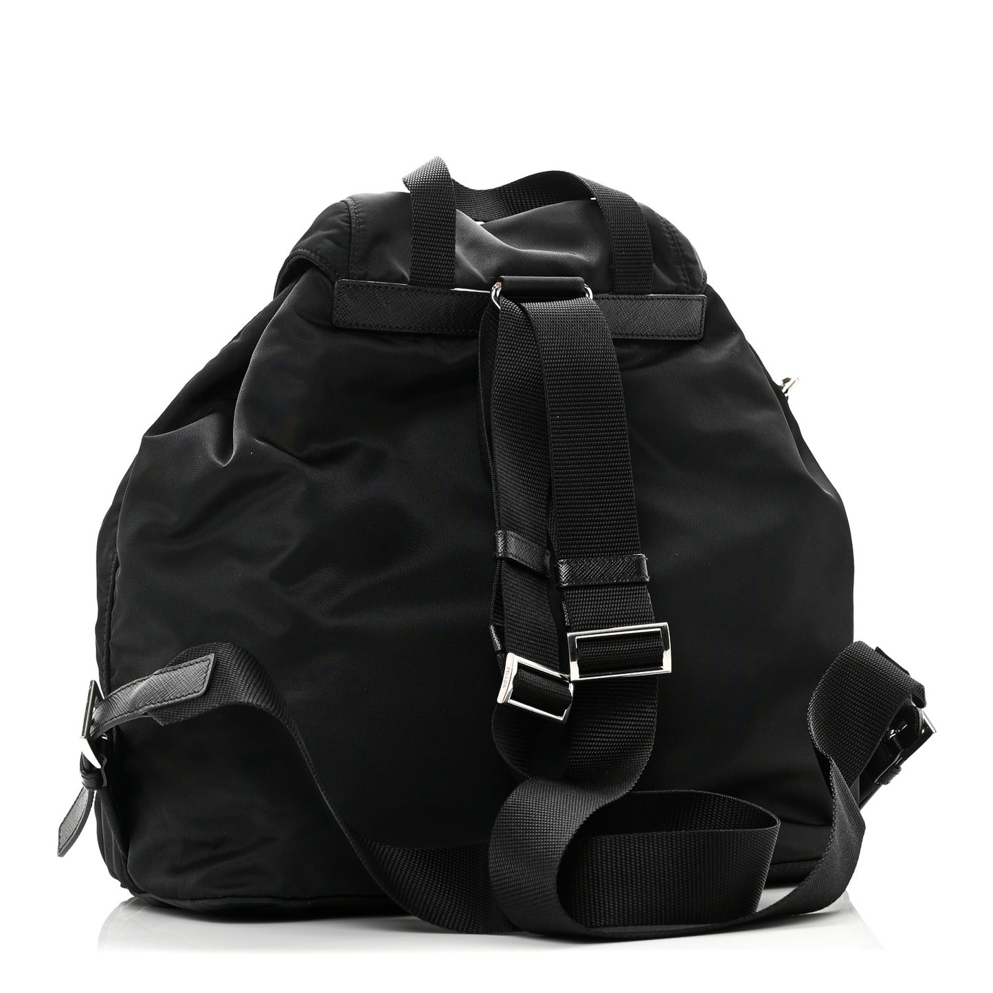 Nylon Vela Medium Backpack Black