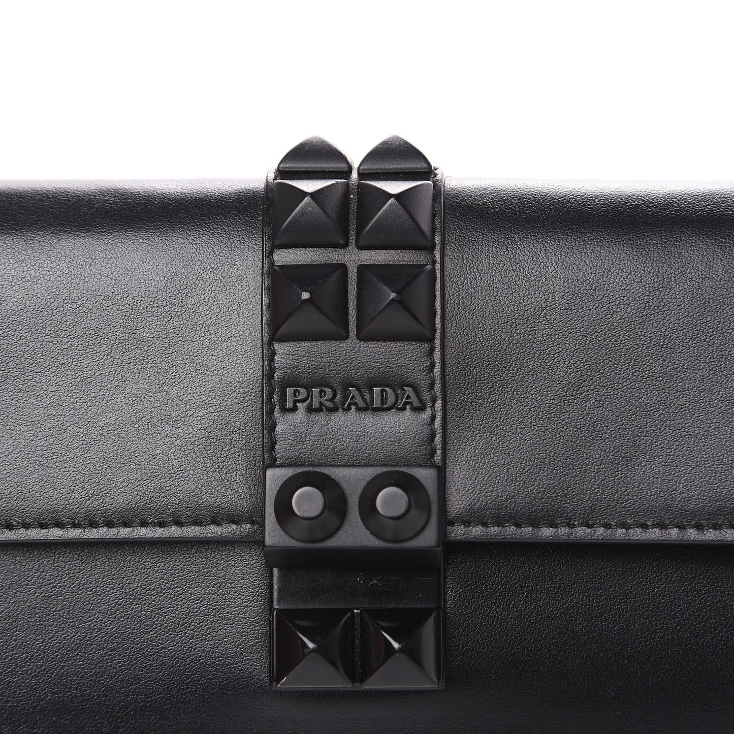 City Calfskin Studded Mini Elektra Crossbody Bag Black