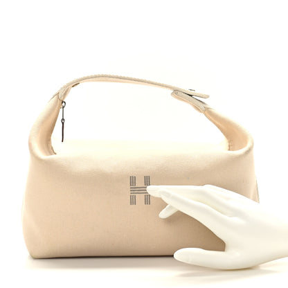 Hermes Canvas Small Bride-A-Brac Pouch Natural 2 of 10