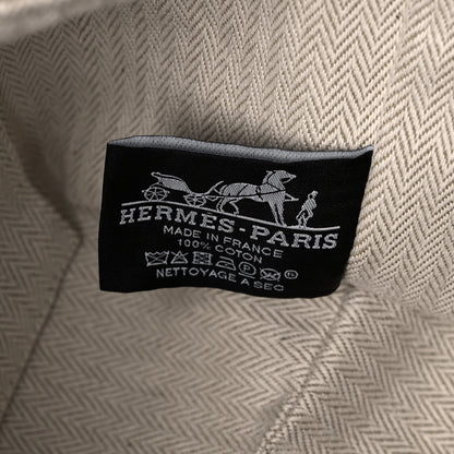 Hermes Canvas Small Bride-A-Brac Pouch Natural 6 of 10
