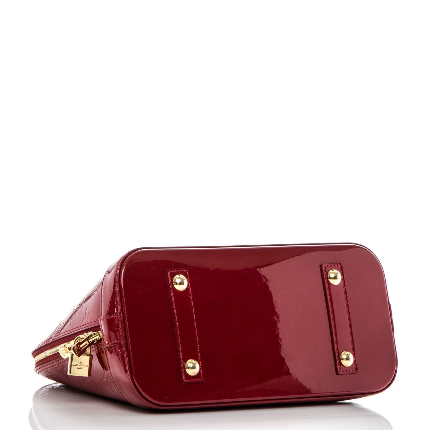 Louis Vuitton Vernis Alma PM Pomme D'Amour 4 of 6