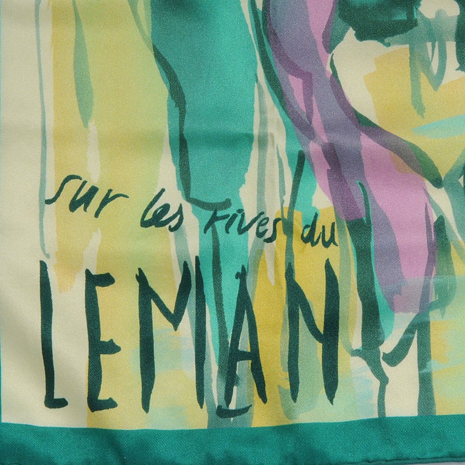 Hermes Silk Sur Les Rives Du Leman Scarf 70 3 of 5
