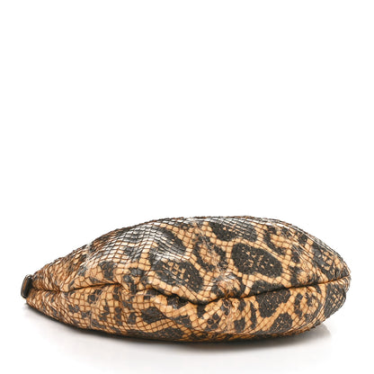 Gucci Snakeskin Medium Sienna Hobo Brown Multicolor 4 of 10