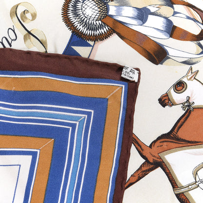 Hermes Silk Couvertures Et Tenues de Jour Scarf 90 3 of 3