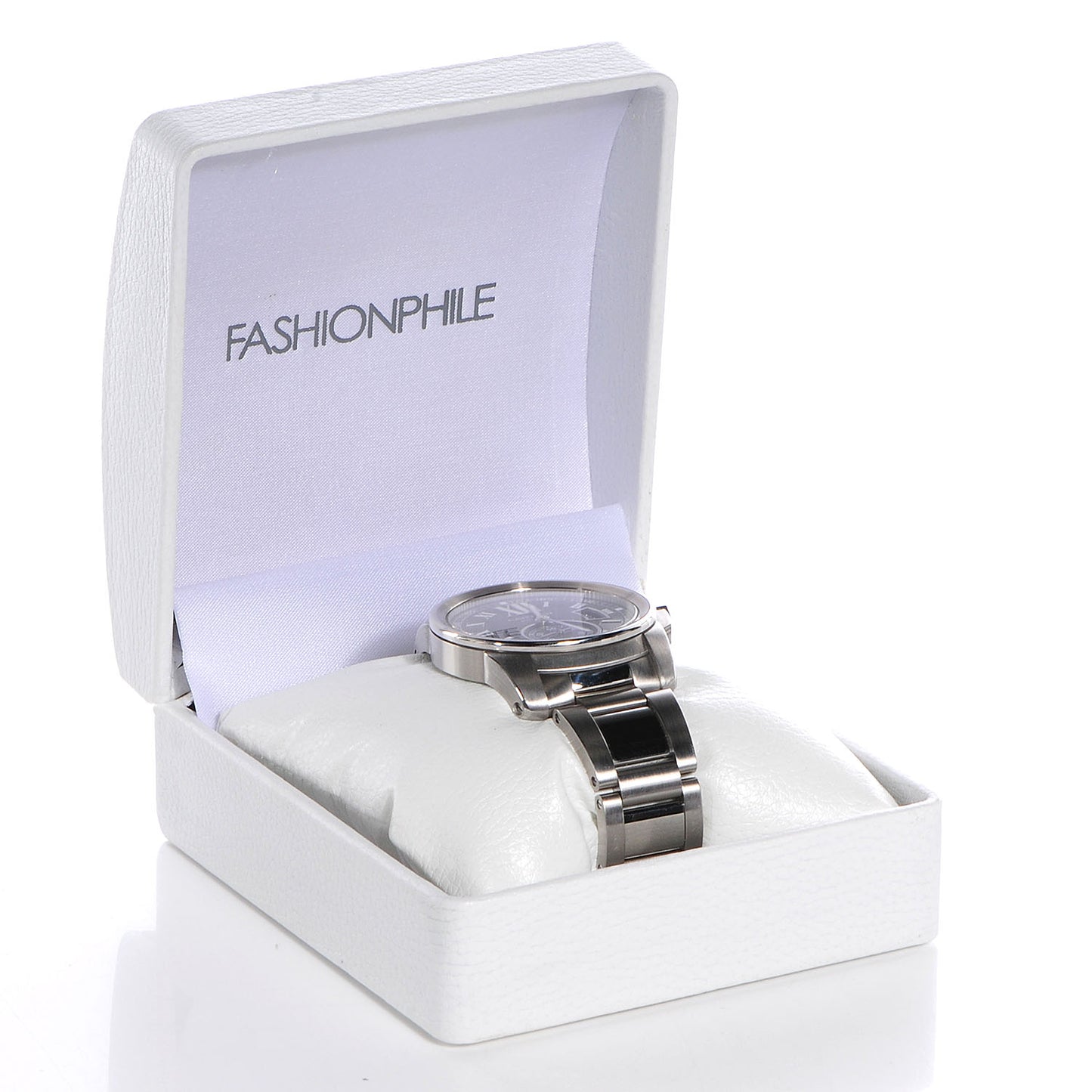Stainless Steel 42mm Calibre de Automatic Watch Black