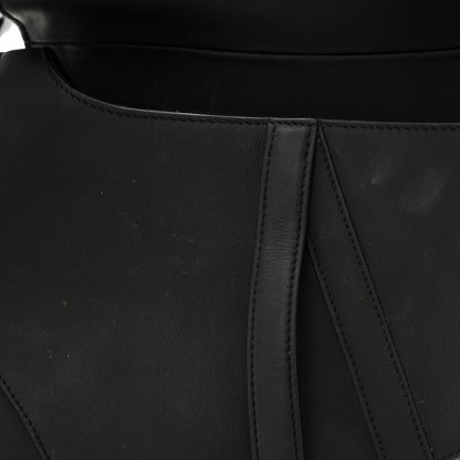 Christian Dior Ultra Matte Calfskin Saddle Bag Black 12 of 13