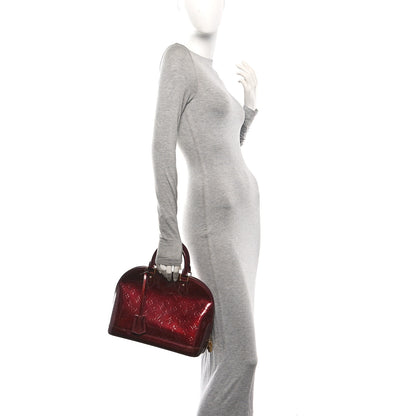 Louis Vuitton Vernis Alma PM Rouge Fauviste 2 of 11