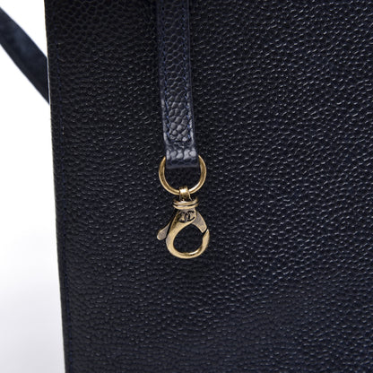 Chanel Caviar Quilted Large Boy Flap Blue 9 of 12