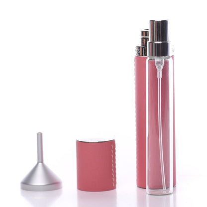 Hermes Swift Atomizer Refillable Bottle and Case Rose Azalee 7 of 11