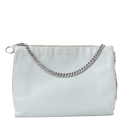 Celine Lambskin Soft Trio Zipped Bag Glacier 1 of 9