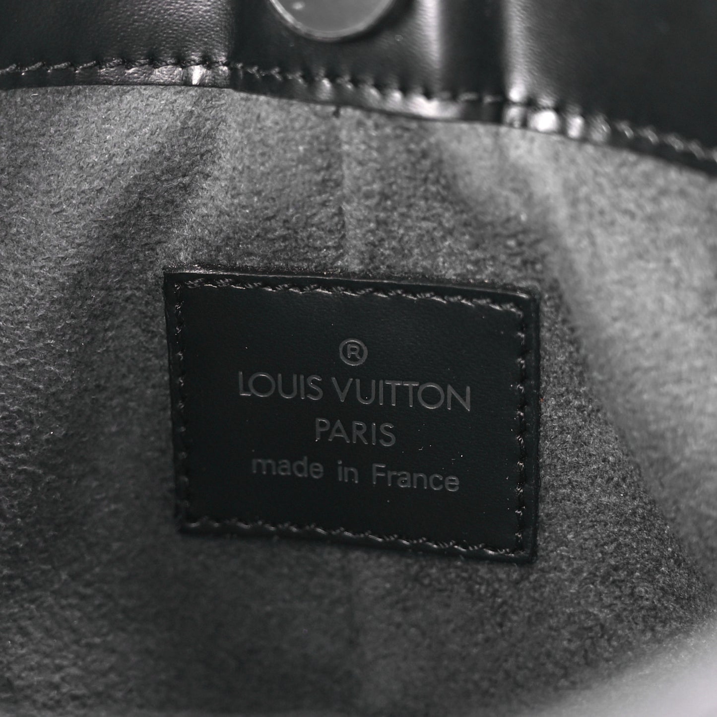 Epi Demi Lune Pochette Black
