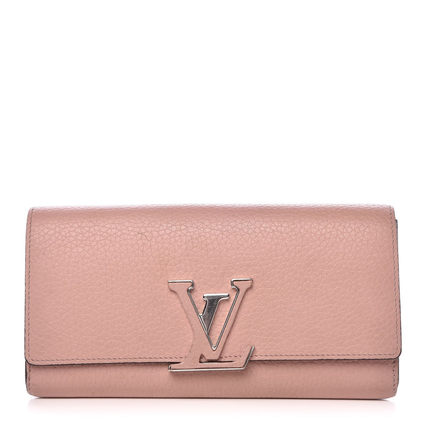 Taurillon Capucines Wallet Magnolia