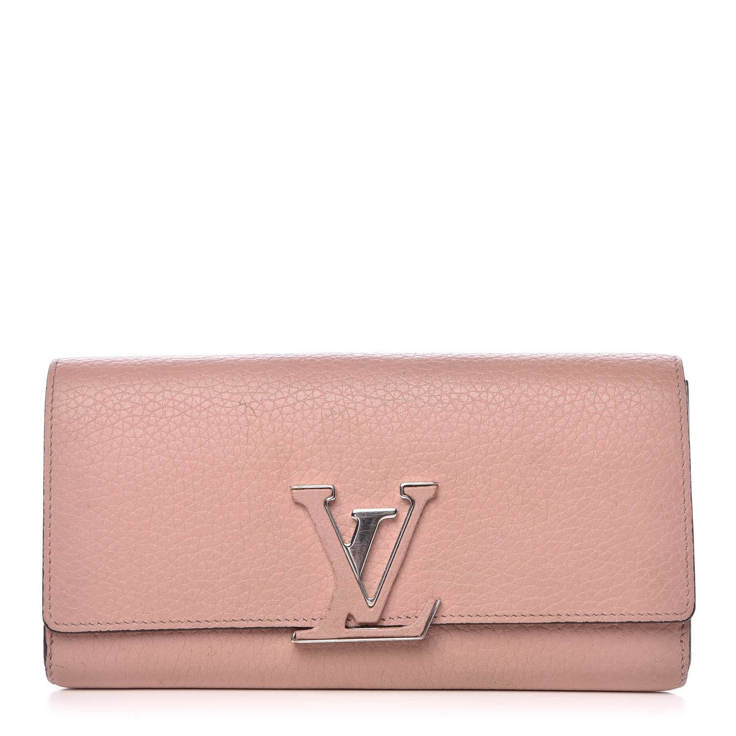 Louis Vuitton Taurillon Capucines Wallet Magnolia 1 of 9