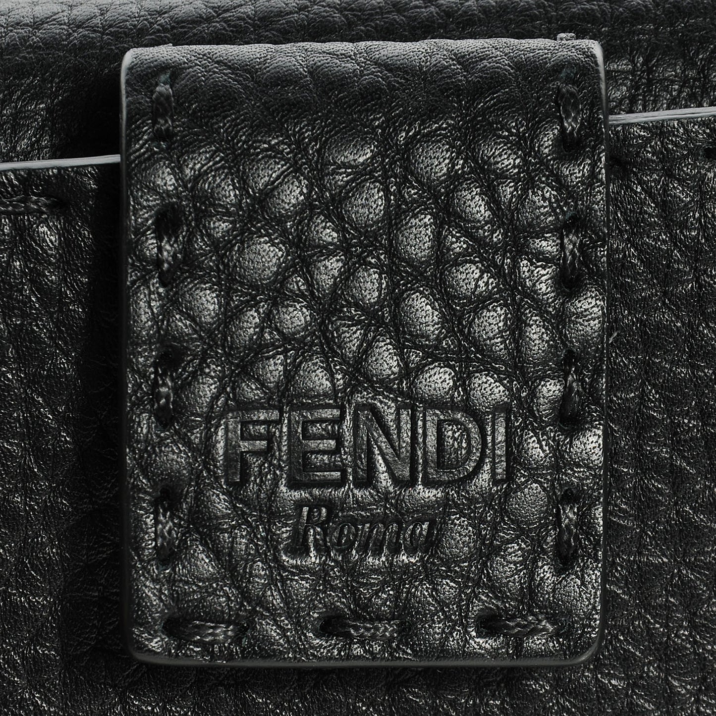 Cuoio Romano Selleria Peekaboo Continental Wallet Black