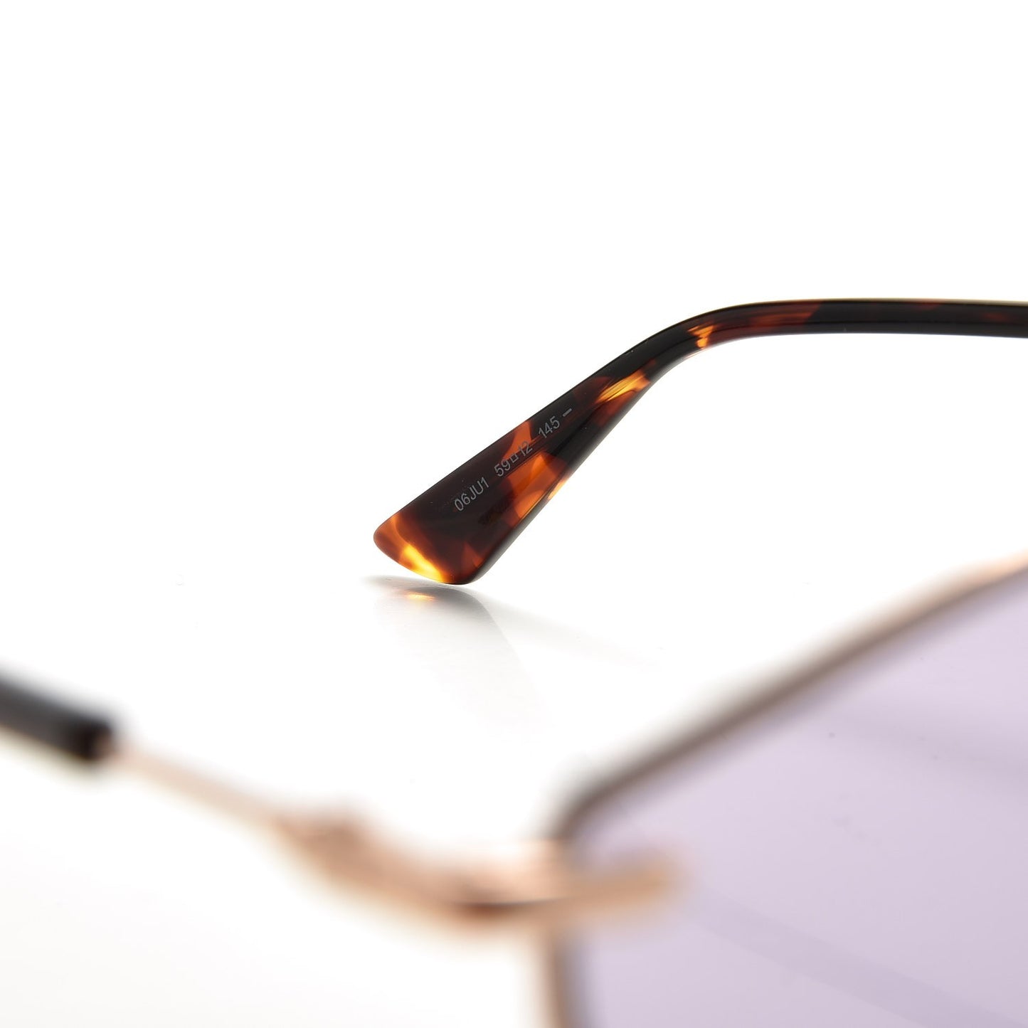 So Real Pop Sunglasses Rose Gold Purple