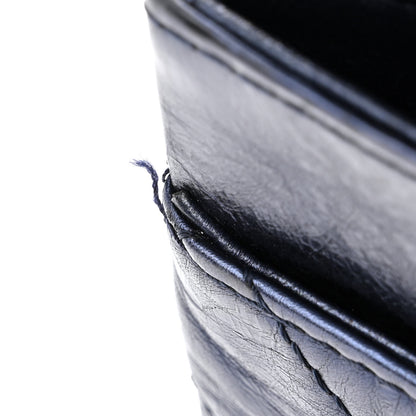 Chanel Aged Calfskin Quilted 2.55 Reissue 227 Flap Navy Blue 13 of 13