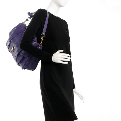 Proenza Schouler Lambskin Large PS1 Satchel Violet 2 of 8