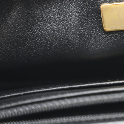 Chanel Lambskin Quilted Mini Rectangular Flap Black 7 of 11