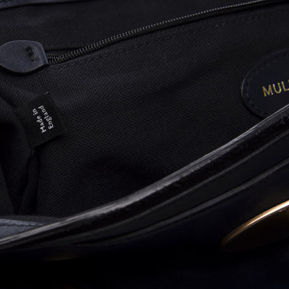 Mulberry Silky Nappa Suede Medium Panel Alexa Midnight Blue 10 of 10